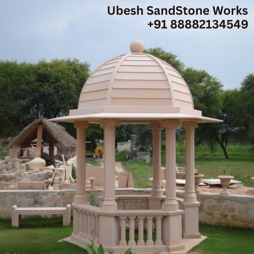10 GAZEBO / HUT - Ubesh Sandstone Works - USSW